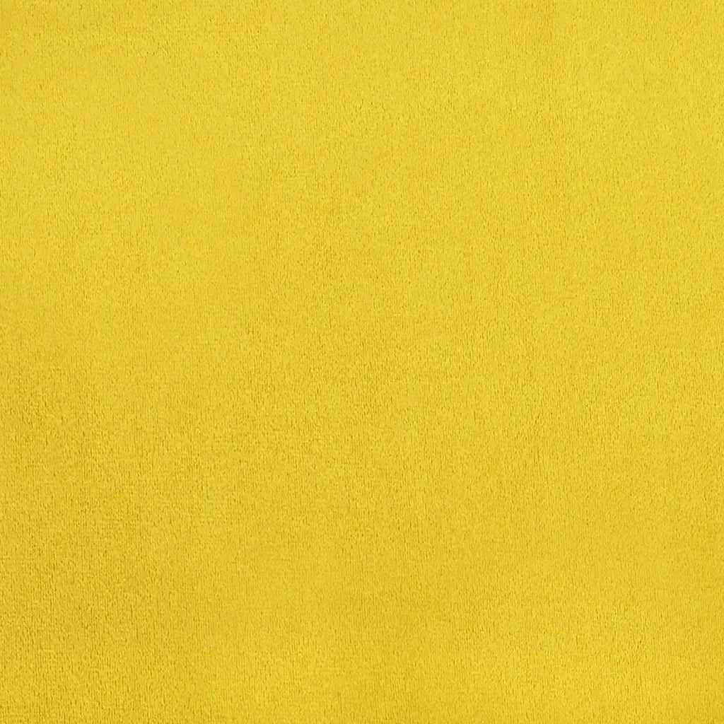 Sedie da Pranzo 4 pz Giallo Senape in Velluto 325686