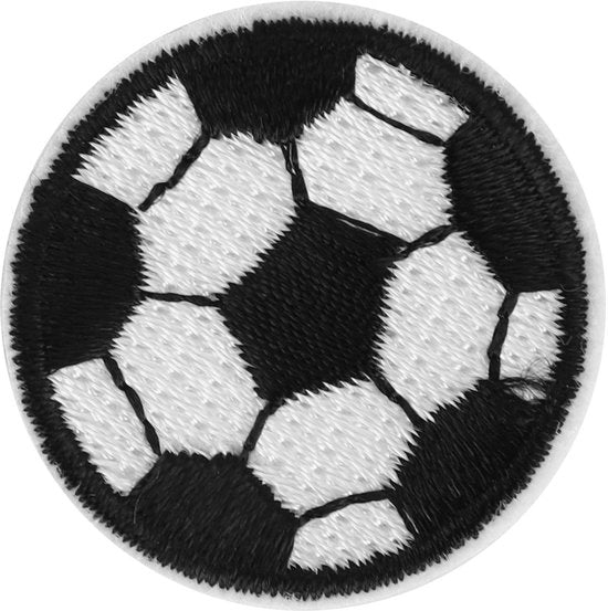 Riparazione patch da 100 pezzi - Patch da calcio ricamato - Patch da cucire - Decorazione per abbigliamento - Materiale ecologico - Adatto per magliette/giubboni - Patch ricamato