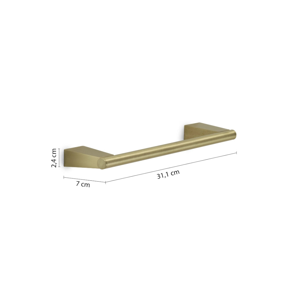 PORTASALVIETTE TONALE 30CM ORO MATT.