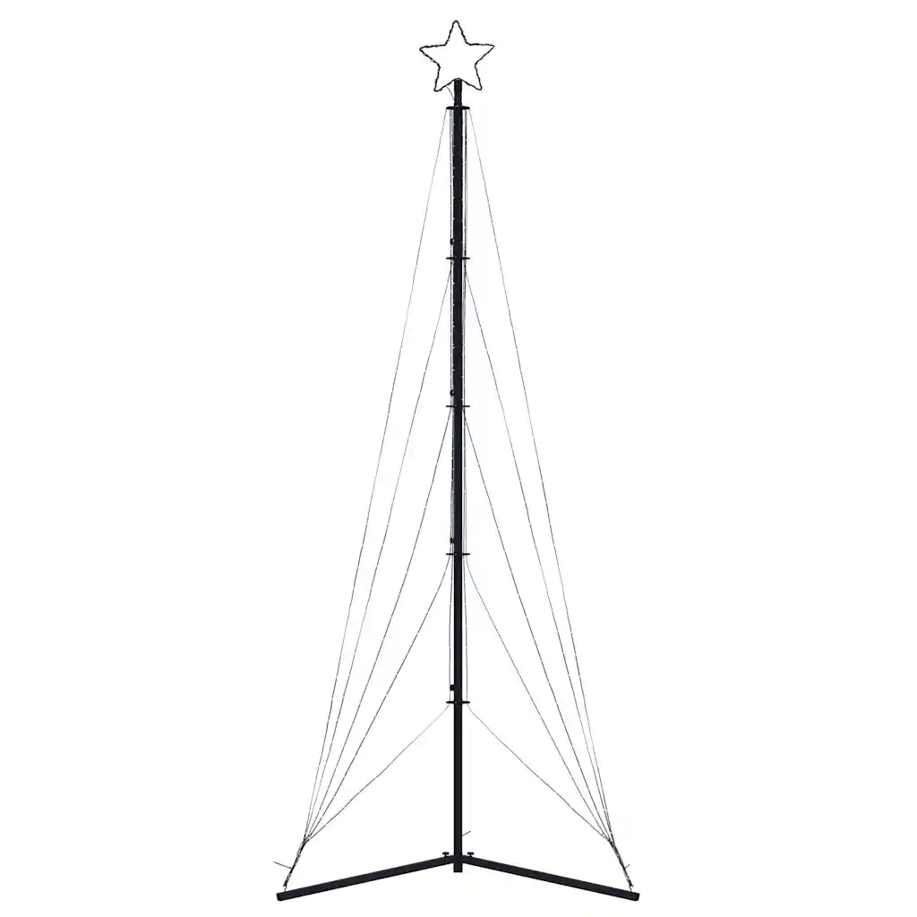Albero di Natale | Decorazioni natalizie a LED 525 LED Bianco Caldo 302 cm