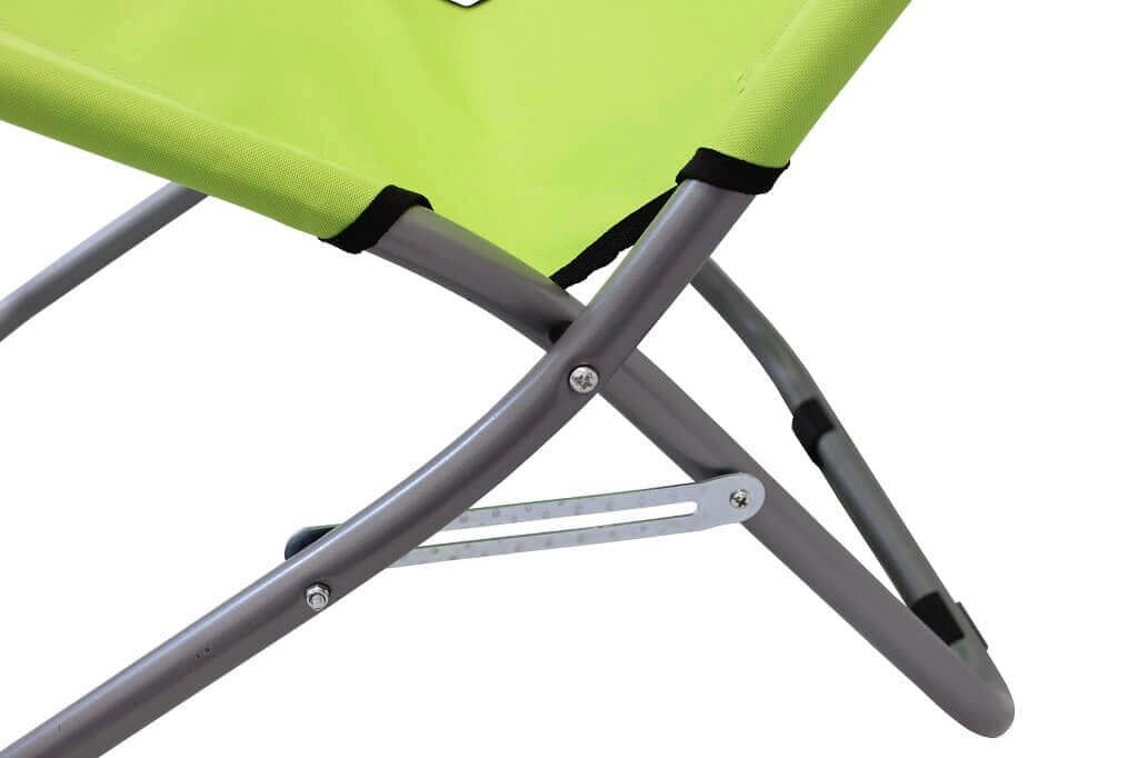 Spiaggina mare prendisole Pieghevole in Acciaio Oxford cm 76x50x74 - BOOKER