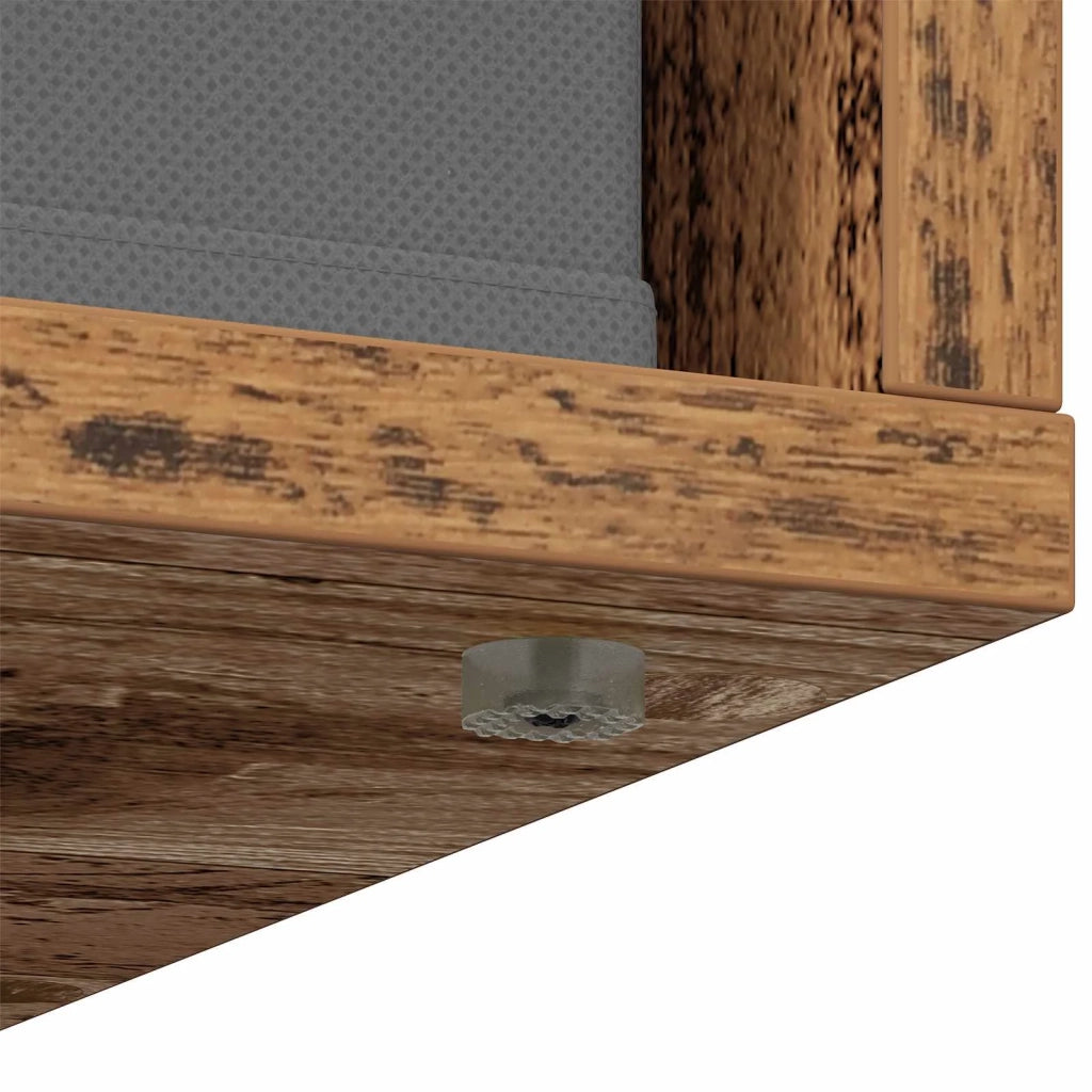 Credenza con cassetto Legno vecchio 35 x 32 x 99,5 cm 8000570