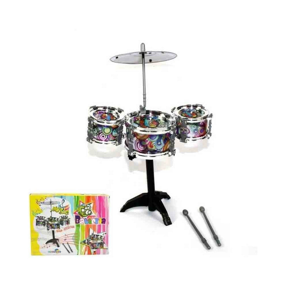 Trade Shop - Batteria Completa In Scatola Gioco Musicale Per Bambini Idea Regalo -