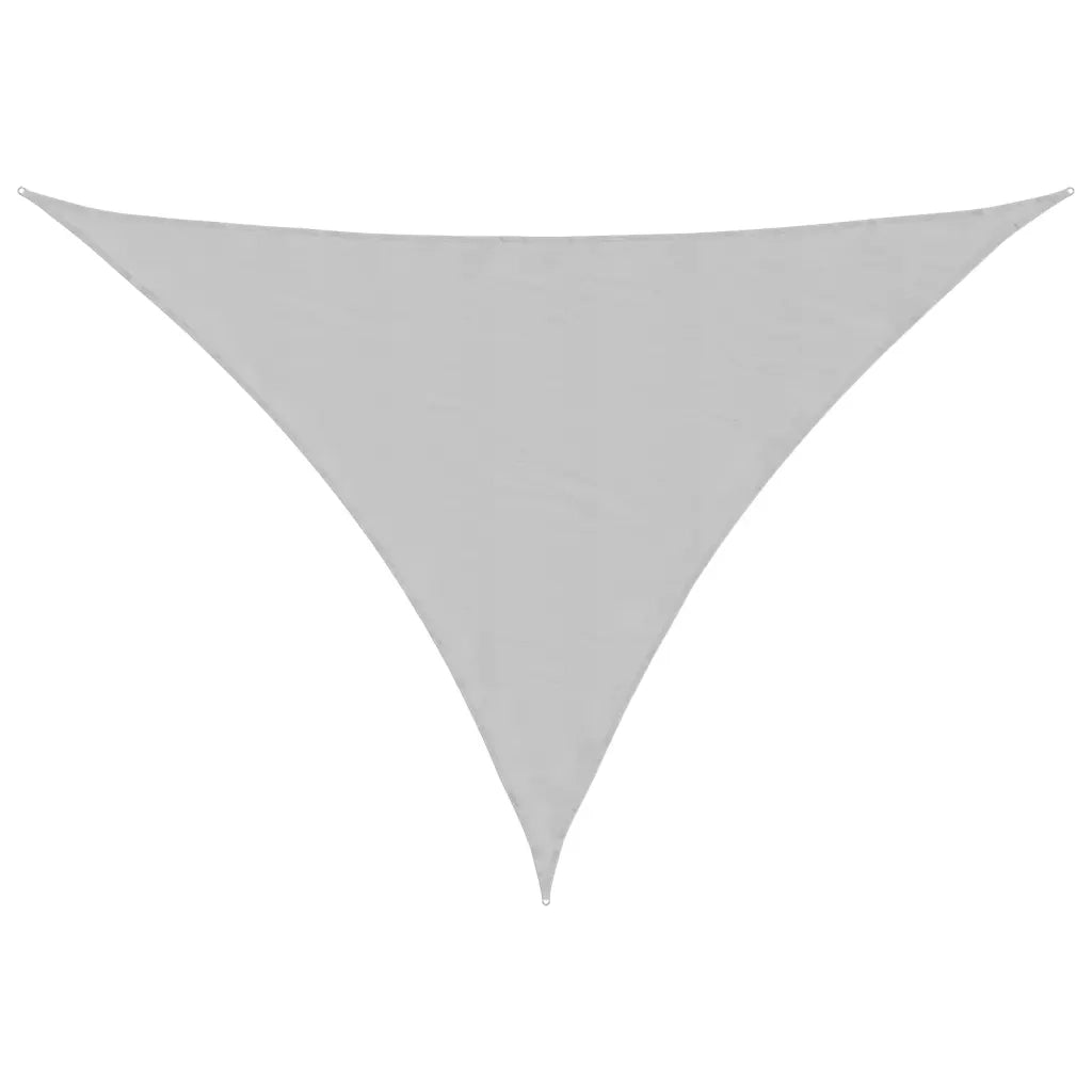 Vela Parasole Grigio Chiaro 7x5x5 m 100% Poliestere Oxford