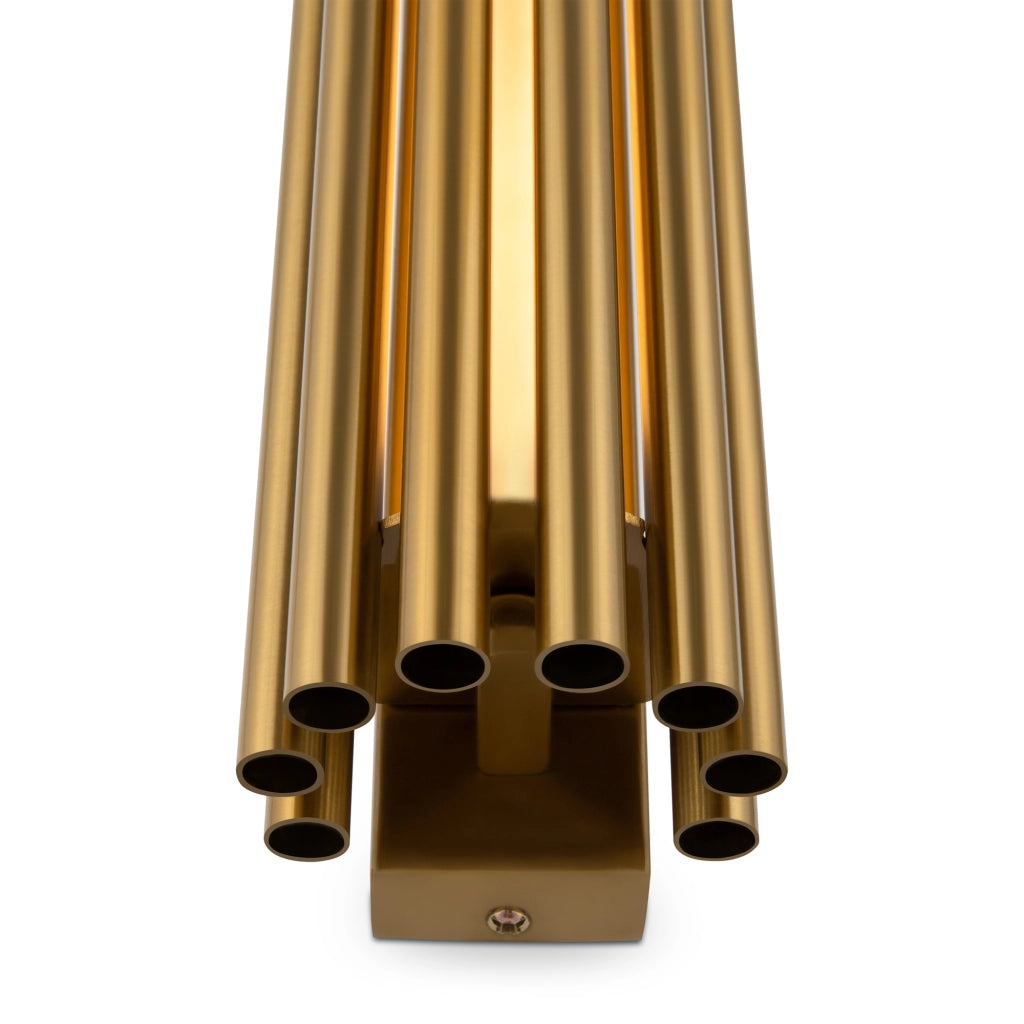 Applique LED 12W 3000K ottone oro Sonata Maytoni MOD410WL
