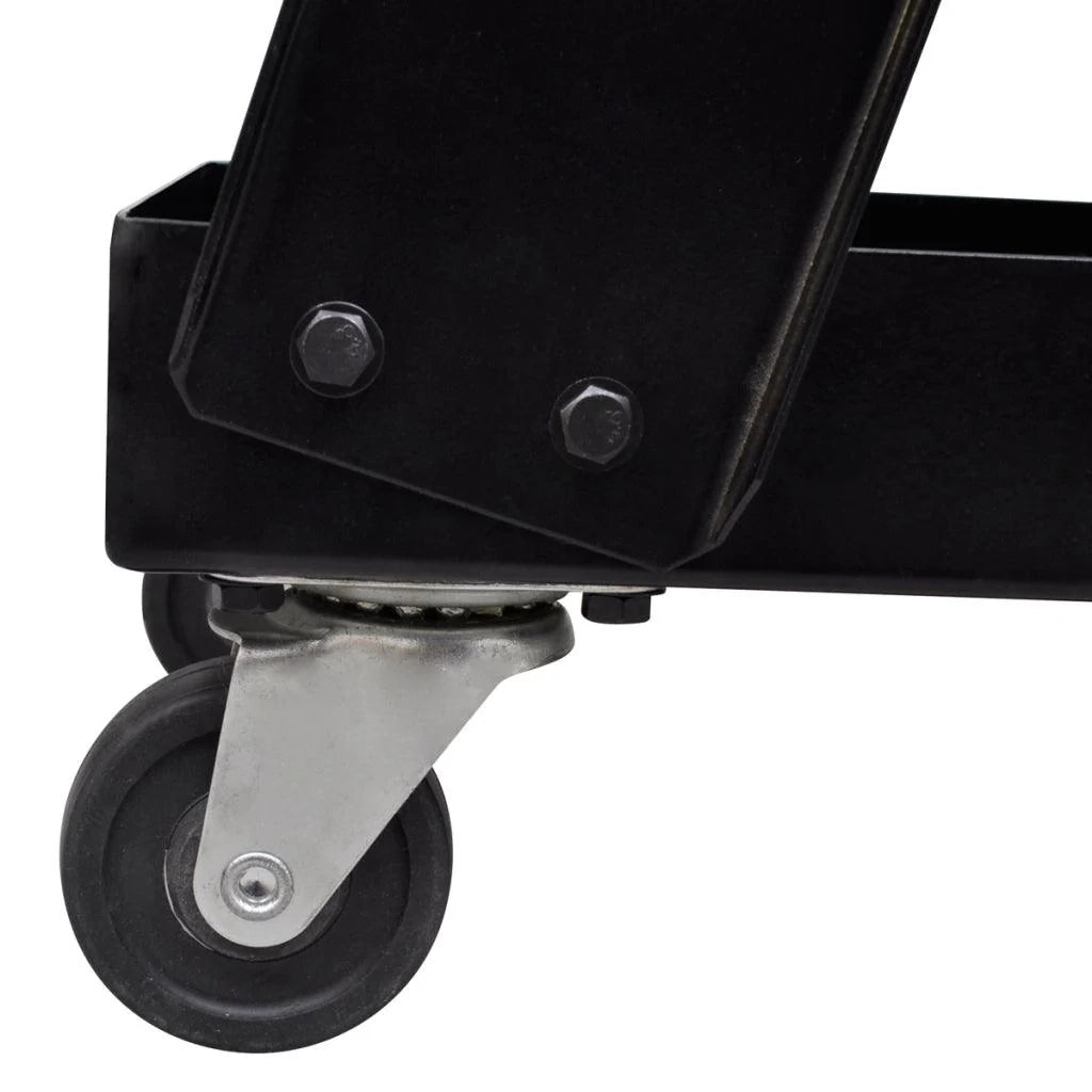 Carrello per saldatura con 3 ripiani nero per utensili garage officina fai da te 3402079