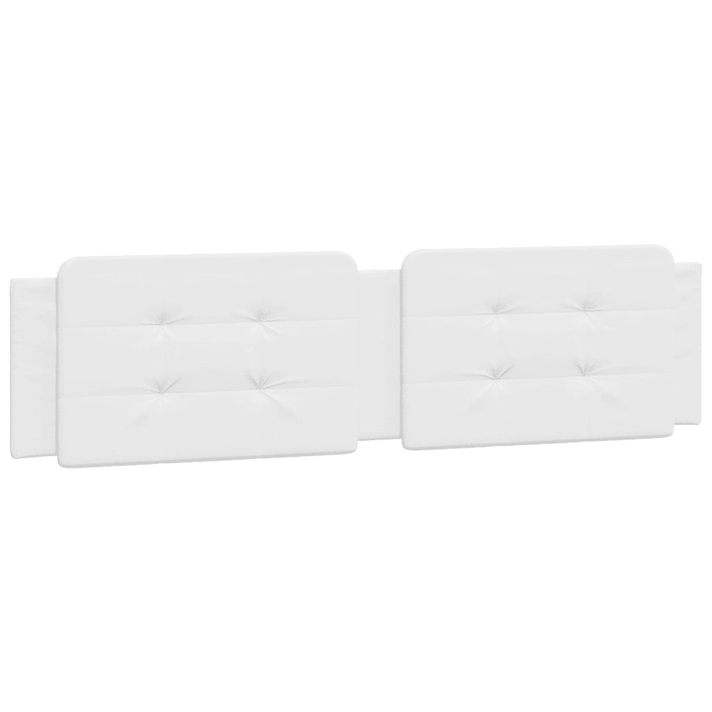 Letto con Materasso Bianco 160x200 cm in Similpelle