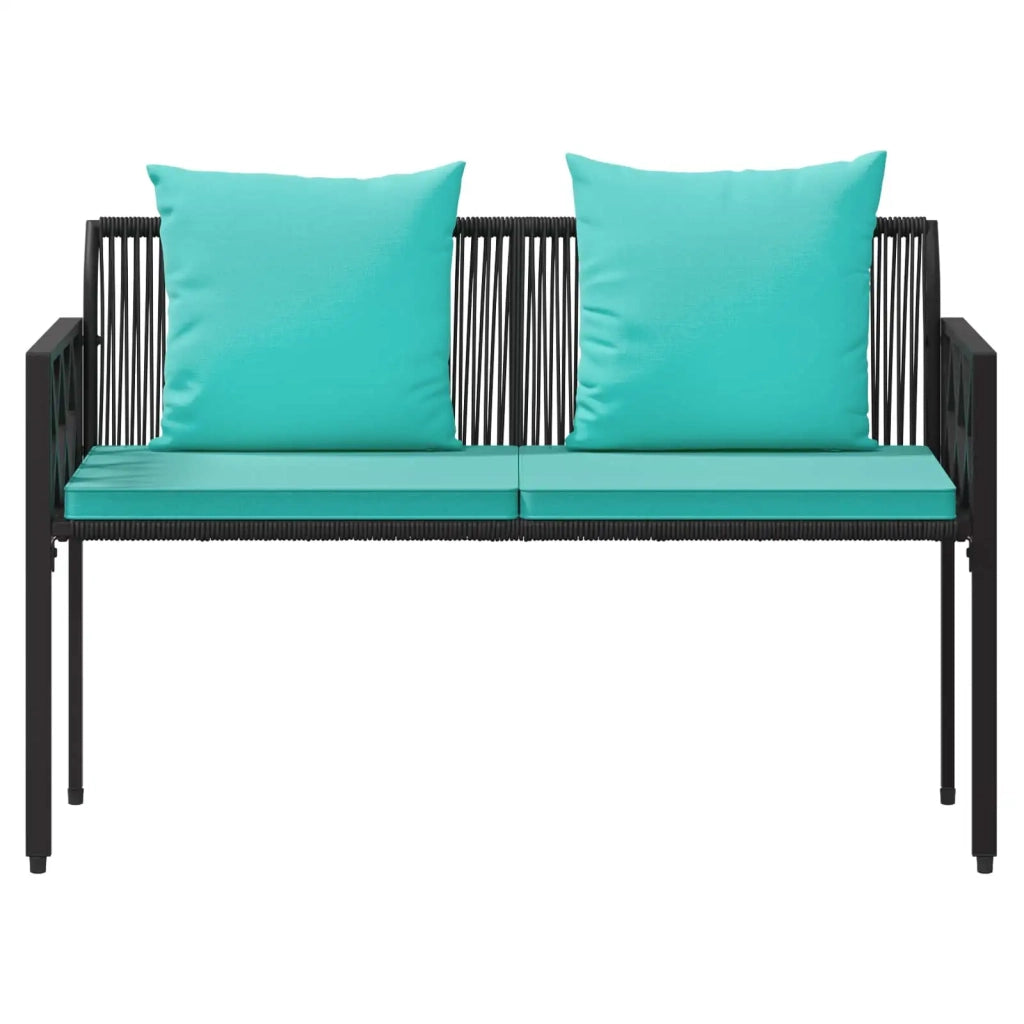 Panchine da esterno 2 -Seater 116 x 56 x 75 cm polyrattan 42025356