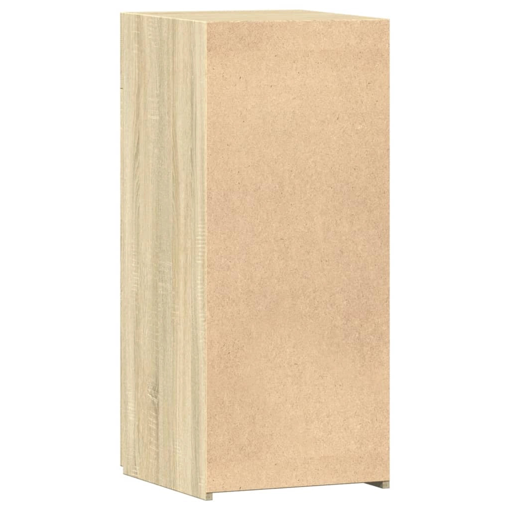 Mobiletto con cassettiera mobile contenitore organizer cucina soggiorno salotto sonoma 40 x 425 x 93 cm legno ingegnerizzato marrone 02_0031568