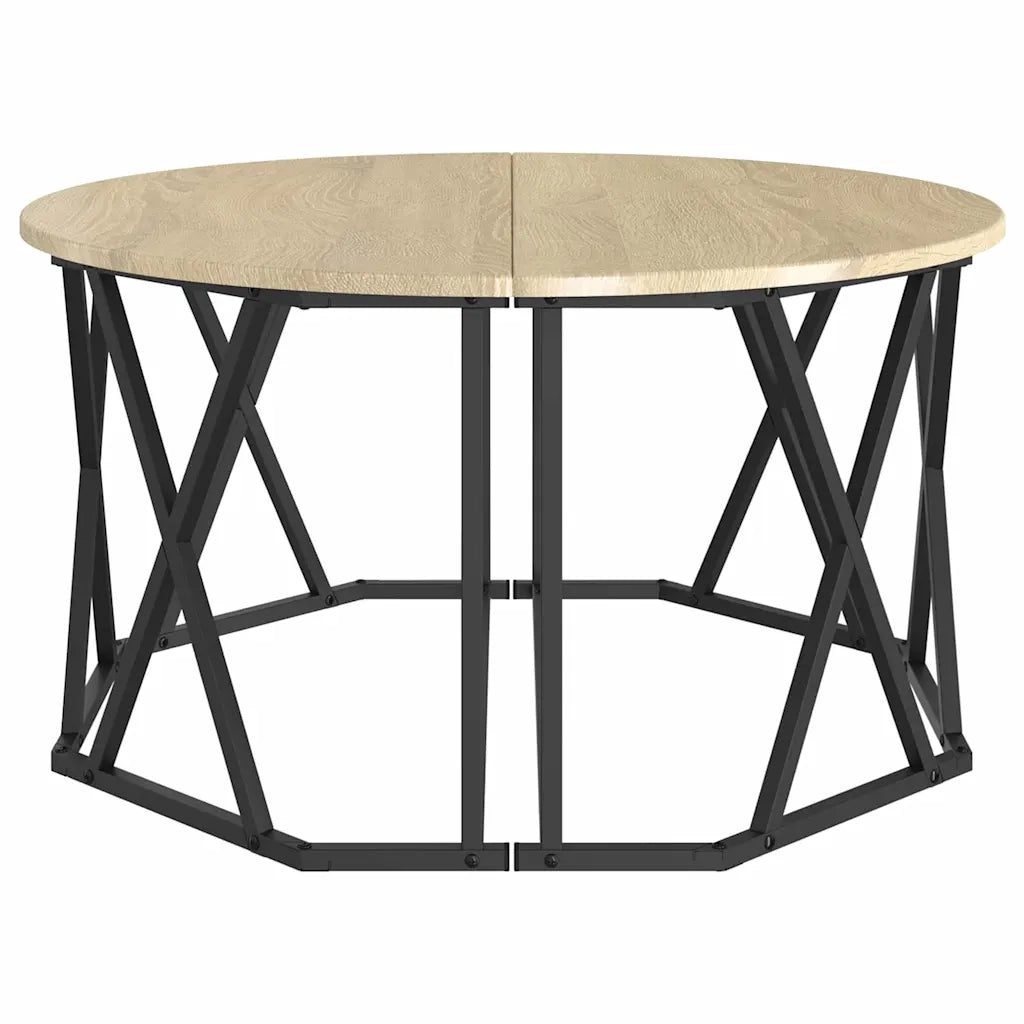Tavolino da salotto Rovere Sonoma 80 x 80 x 42 cm 868250