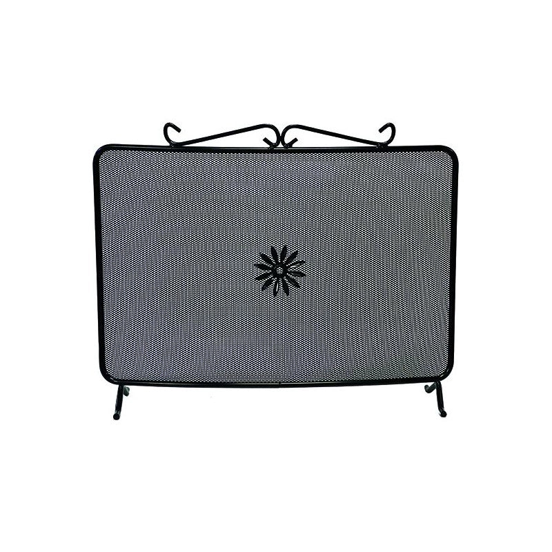 Parascintille Ferro Battuto Curvo Art.685/A cm. 62X45H