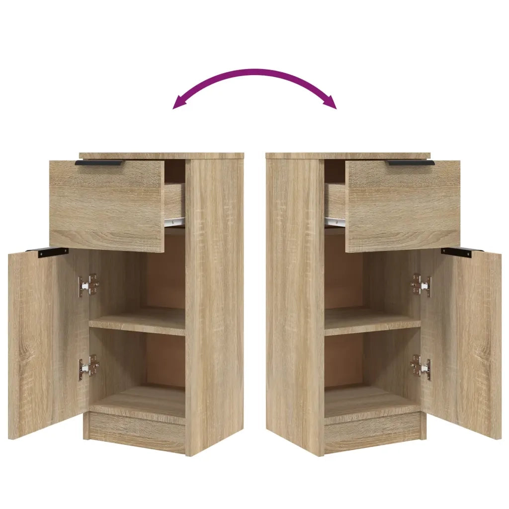 Credenza Rovere Sonoma 30x30x70 cm in Legno Multistrato 811121