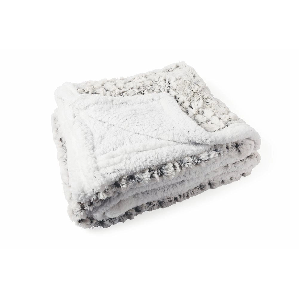 SASSI COPERTA IN POLIESTERE E SHERPA 200X150 CM