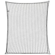 Rete per rimorchio telo di fissaggio del carico portapacchi con corda elastica 3,5 x 3 m PP nero 02_0042207