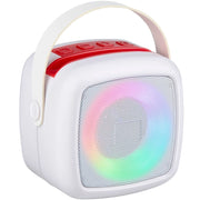 Mini Karaoke per Adulti e Bambini 2 Microfoni Wireless Altoparlante Bluetooth
