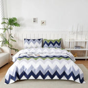 Set da letto stampato - Decorazione per camera da letto - Set da 3 - Tessuto di alta qualità