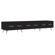 Mobile TV | Armadietto TV | Mobile Porta TV Nero 150x36x30 cm in Legno Multistrato