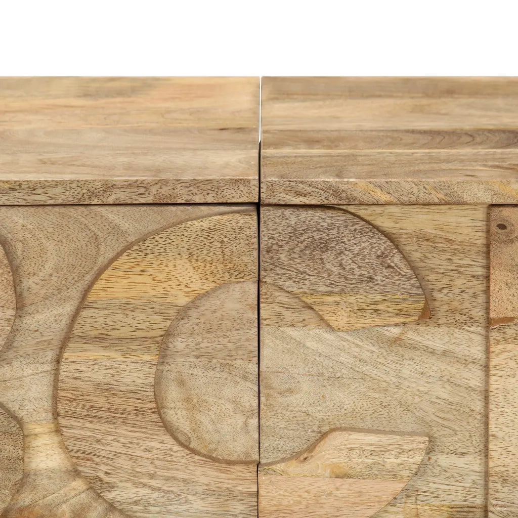 Mobile Alfabeto 6 Cassetti 120x35x79 cm in Legno Massello Mango 247712