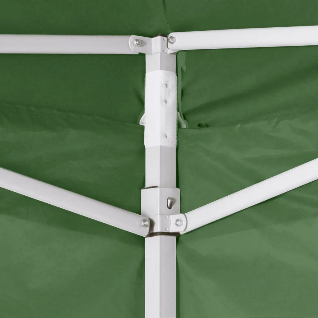 Tenda Pieghevole con 2 Pareti 3x3 m Verde 44962