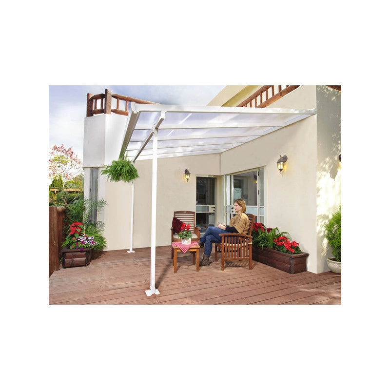Tetto terrazza Couv'Terrasse FERIA 3x3m - Bianco
