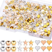 Set di perline miste - Natale San Valentino - Oro Argento Rosé - Perline artigianali