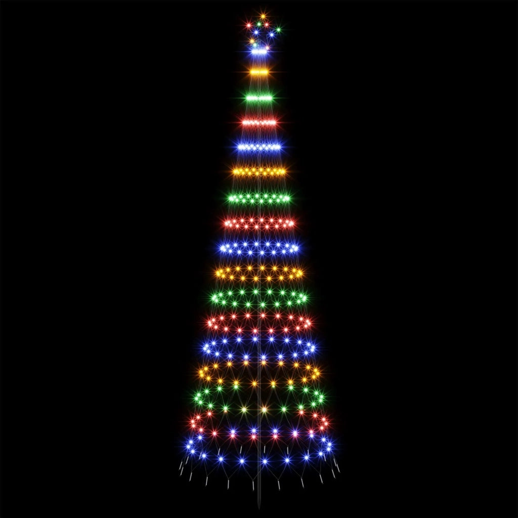 Albero di Natale LED EKENAS 300 cm 350 LED Multicolore Ferro 42053604