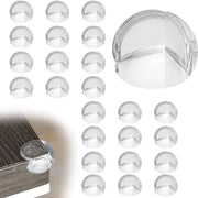 Protezione angolare 25 pezzi - Angolari per bambini - Intransparente - Autoadesivo - Materiale PVC ecocompatibile - Materiale siliconico morbido - Protezione angolare