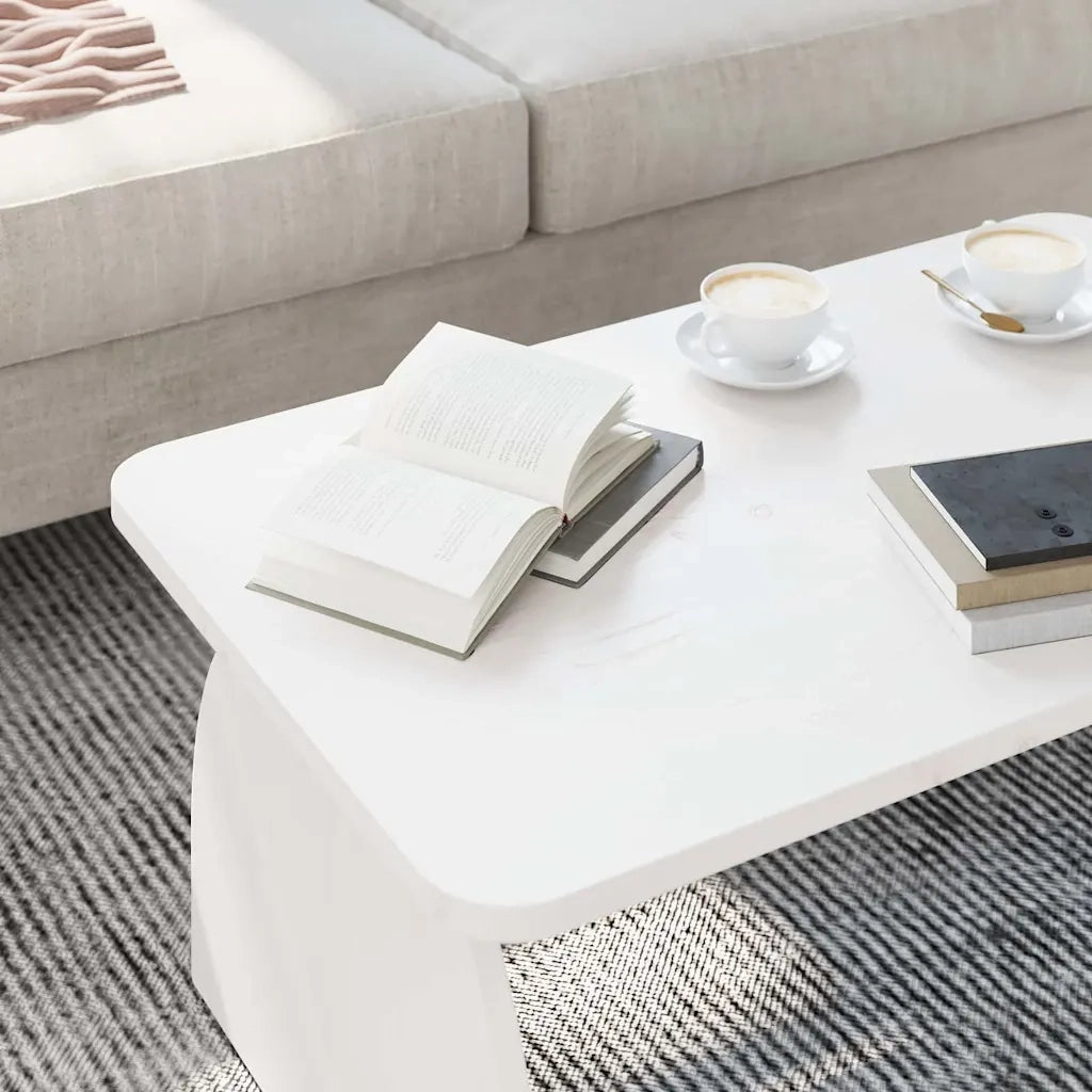 Tavolino da salotto Bianco 80 x 50 x 31 cm 873518