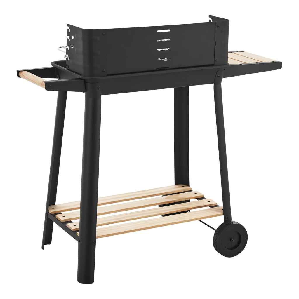 Carrello barbecue 78 x 86 x 30 cm per carbone naturale nero 03_0009210