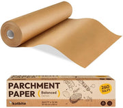 Pergameno Non Appallentito, 30,5 cm x 79,9 m, 260 m², Serie Balanced, Antiaderente, Pergameno per Cucina Extra Lungo con Taglierino Portatile a Cartuccia per Padelle, Cottura e Cucina