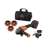 B+D SMERIGLIATRICE BCG6L8F1S-QW 18V+DISCHI BRUSHLESS