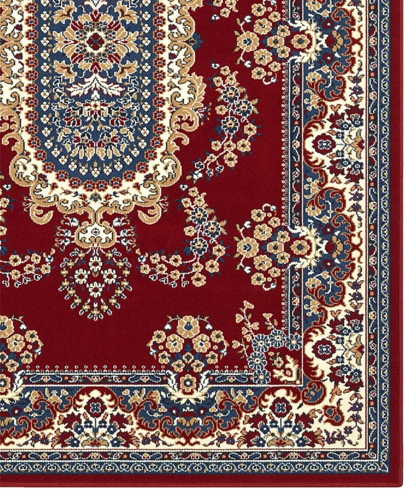 Tappeto ROYAL SHIRAZ 2063 ROSSO cm.240x330 arredo salotto disegno moderno geometrico arredo casa