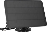 Pannello solare 12W IP65 Impronta d'acqua, fissaggio a parete, caricabatteria per camera - Adatto per le telecamere di sicurezza