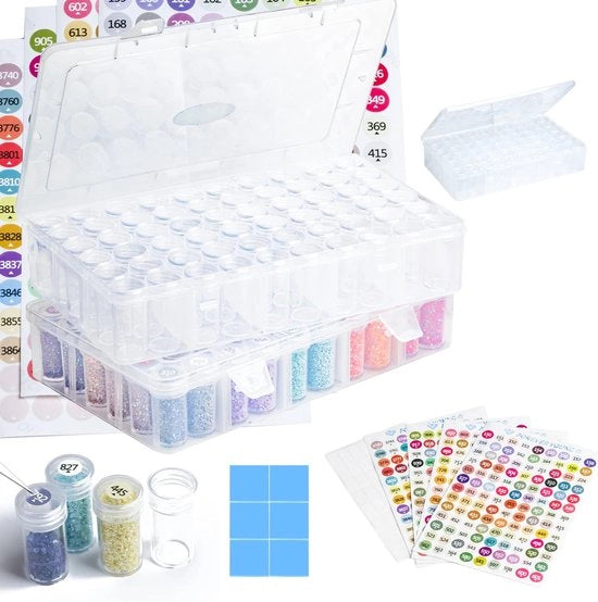 Cassa di conservazione per la pittura con diamanti - 60