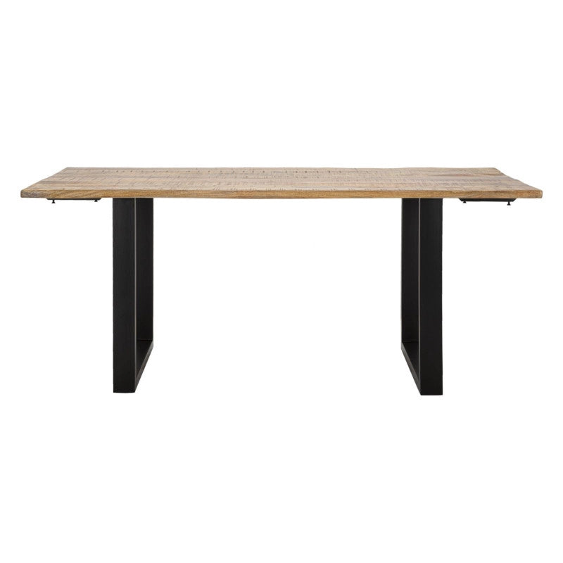 Tavolo Da Pranzo Edge Allungabile cm 180x90x77-lunghezza Totale 280 (legno Di Mango)