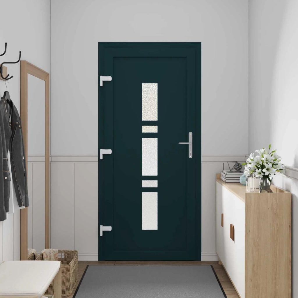 Porta Frontale Antracite 98 x 200 cm PVC 3445736
