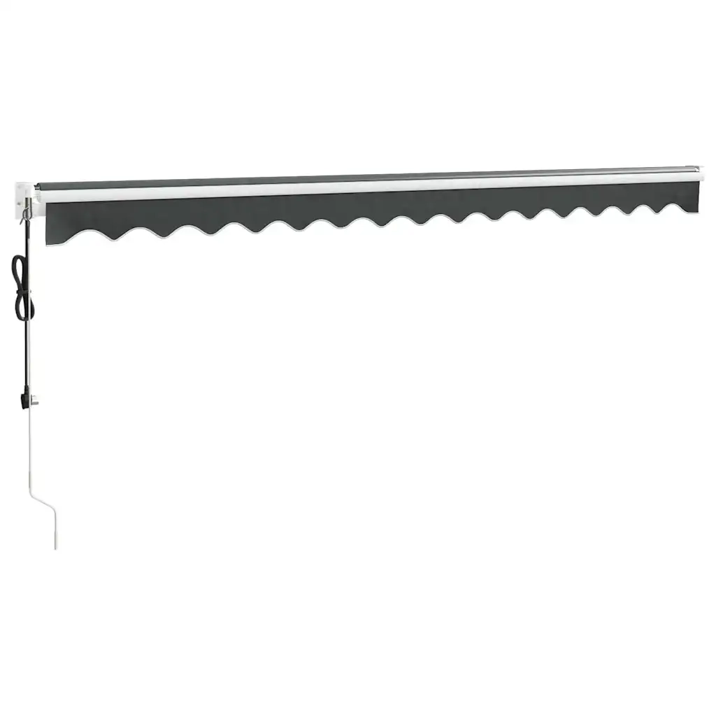 Tenda Sole Automatica Retrattile Antracite 5x3 m