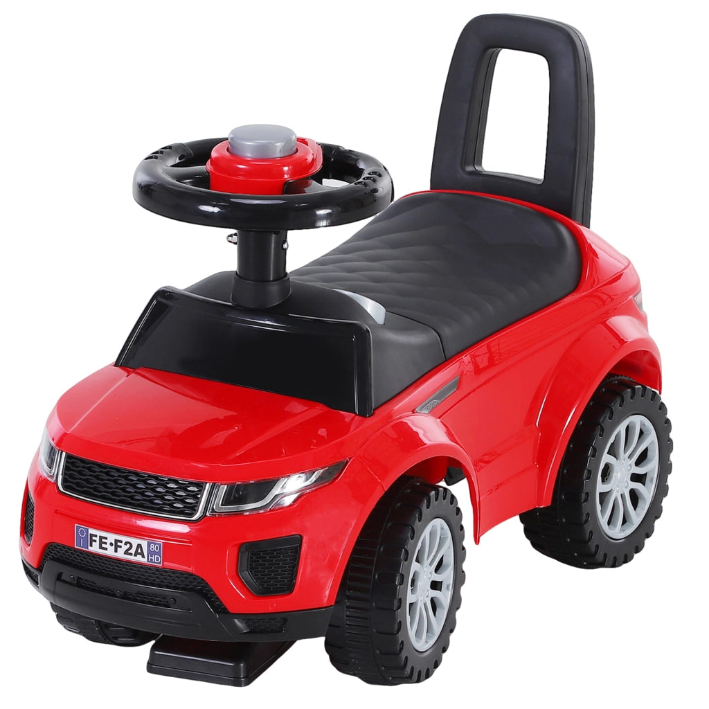 Portagiochi per Bambini con Klaxon e Contenitore ¨C Zephmum ¨C Rosso