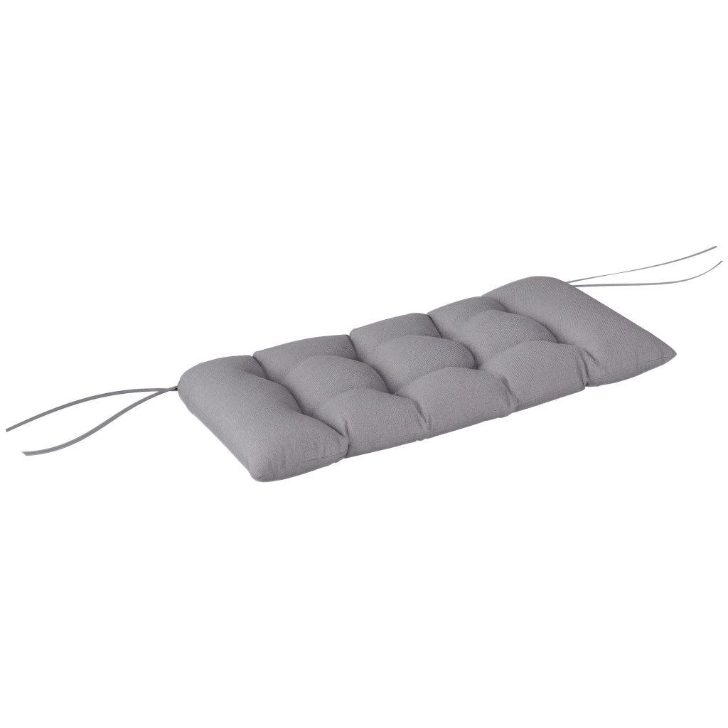 Cuscino per panchina ¨C zephmum ¨C grigio 105x46x12.5 cm