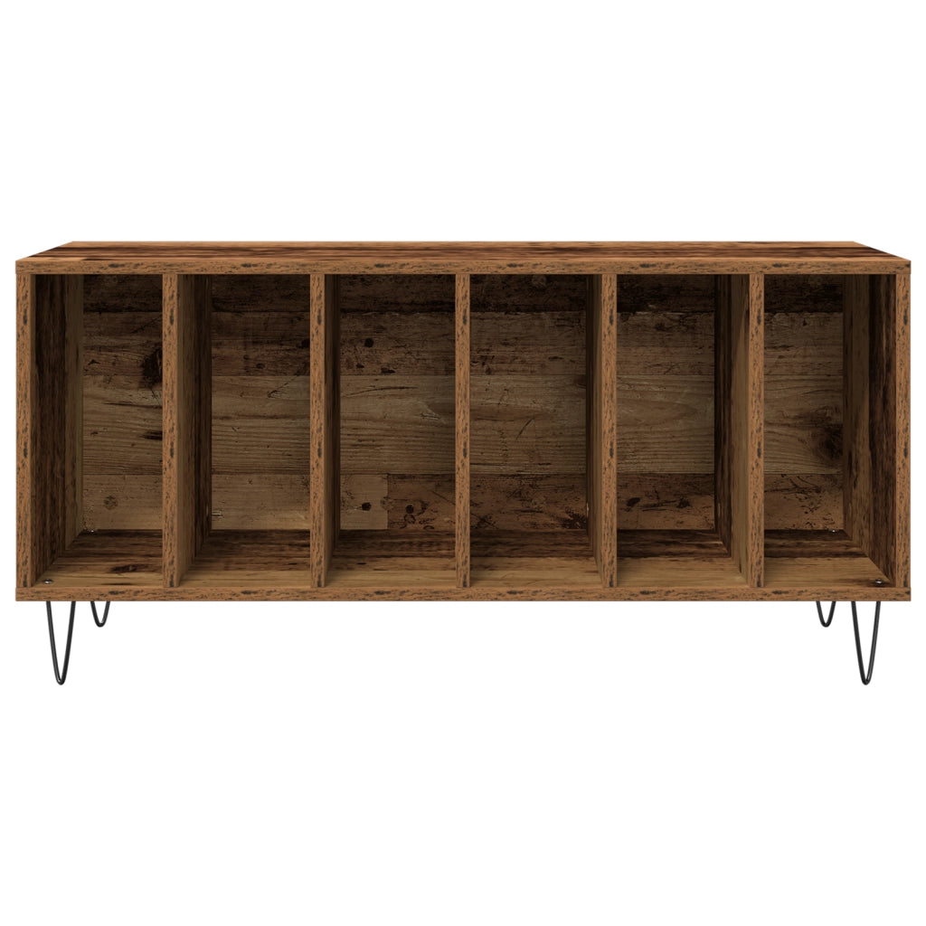 Armadio per dischi  in rovere artisan 100x38x48 cm in legno ingegnerizzato