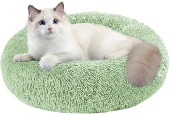 Letto per gatti per interni, 50 cm letto per cani piccoli e grandi, letto per cani lavabile per cuccioli e gattini con fondo antiscivolo.