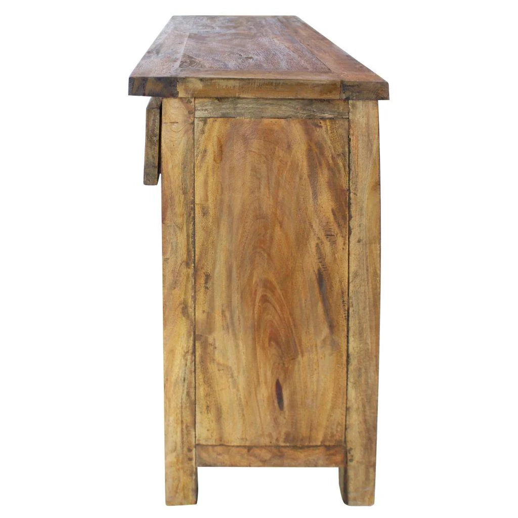 Buffet credenza mobiletto consolle mobile contenitore legno massello di recupero 75 cm 4402019