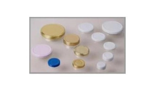 Tappi per barattoli conserve pomodori 500 cc diametro 70 - 100 pezzi