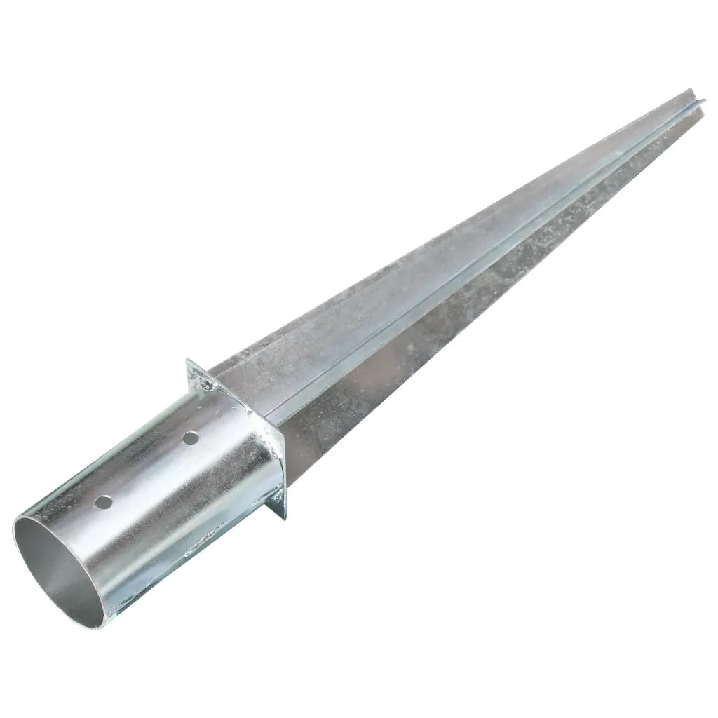 Picchetti di Terra 2 pz Argento 8x61 cm in Acciaio Zincato CFW8866241