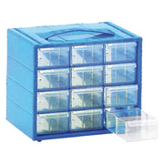 CASSETTIERA MONOBLOCCO 'ESPACE' E/12 cm 22 x 15 x 18 - 12 Cassetti  - MOBIL PLASTIC