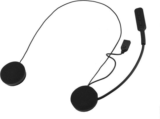 Helm Bluetooth con microfono per telefono cellulare - casco con cuffia per la testa con segnale radio stabile - adatto per chiamate e musica.