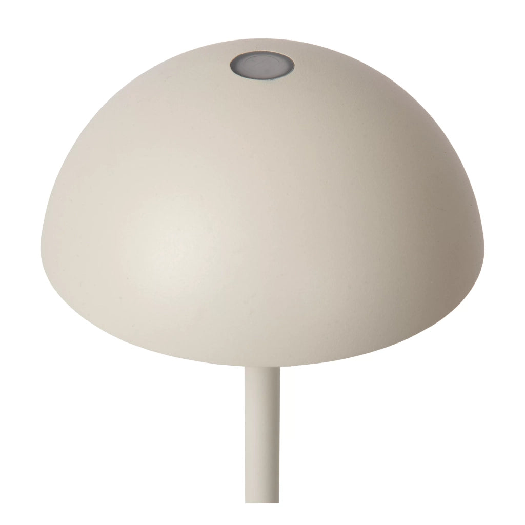 Lampada da tavolo esterna ricaricabile JOY Lucide LED 1,5W bianca