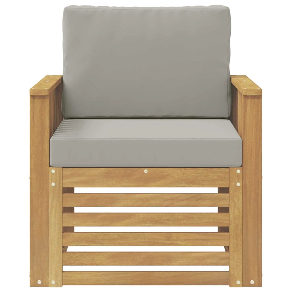 Set di divani da esterno-Sofa da giardino Poliestere Bianco 377395