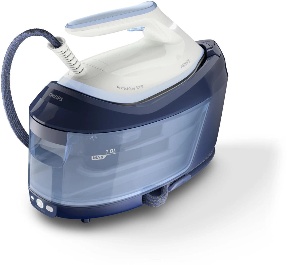 Philips PSG6026-20 PerfectCare Serie 6000 Ferro da Stiro con Caldaia 2400 W 6,5 bar 130 g-min 1,8 L colore Bianco