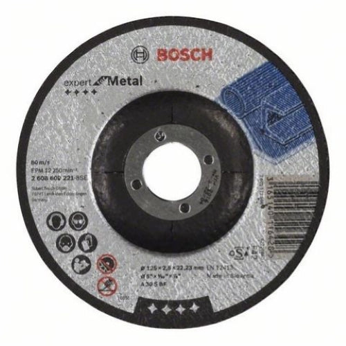 MOLA TAGLIO 125 X 2,5 METALLO C.DEPRES.